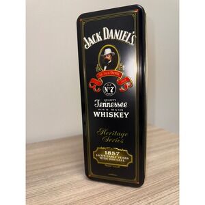 Jack Daniels Heritage Series 1857 Whiskey Empty Tin Can Liquor Barware